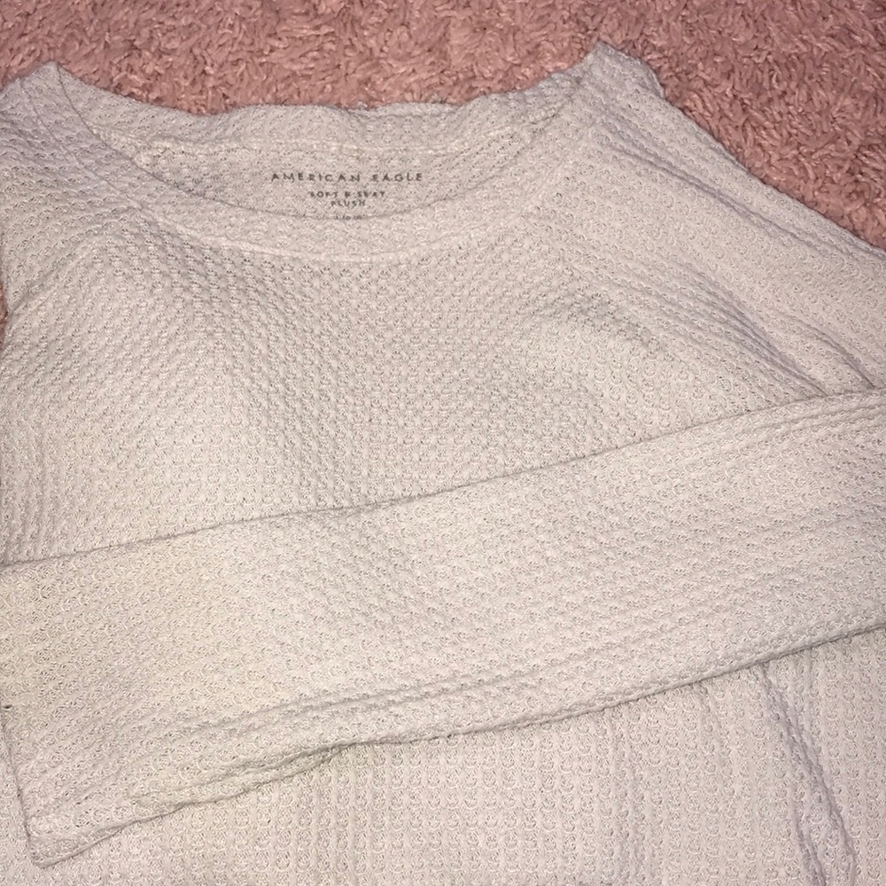American Eagle waffle long sleeve